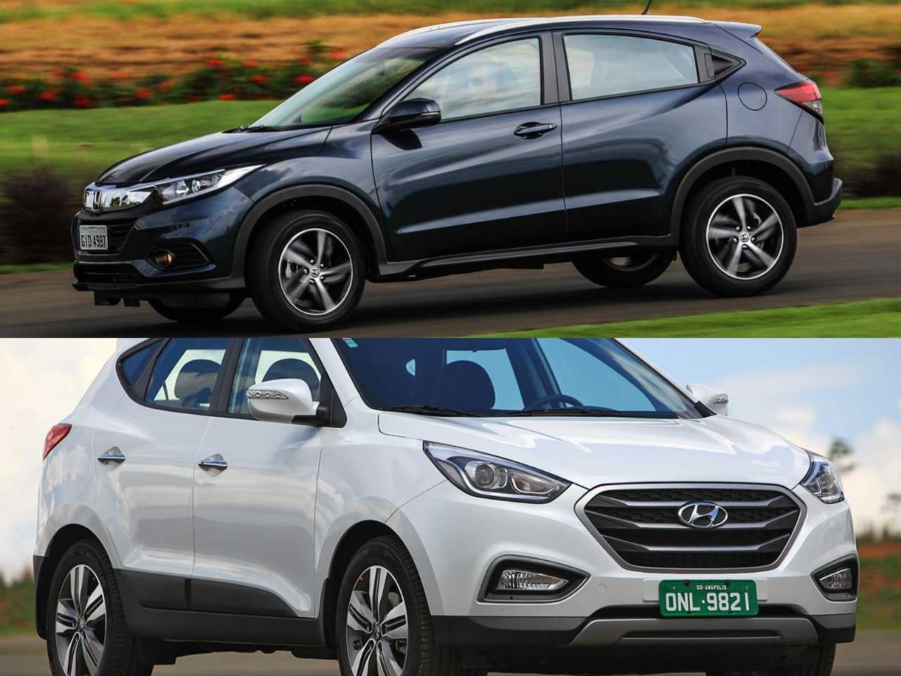 Um Hyundai ix35 ou um Honda HR-V?