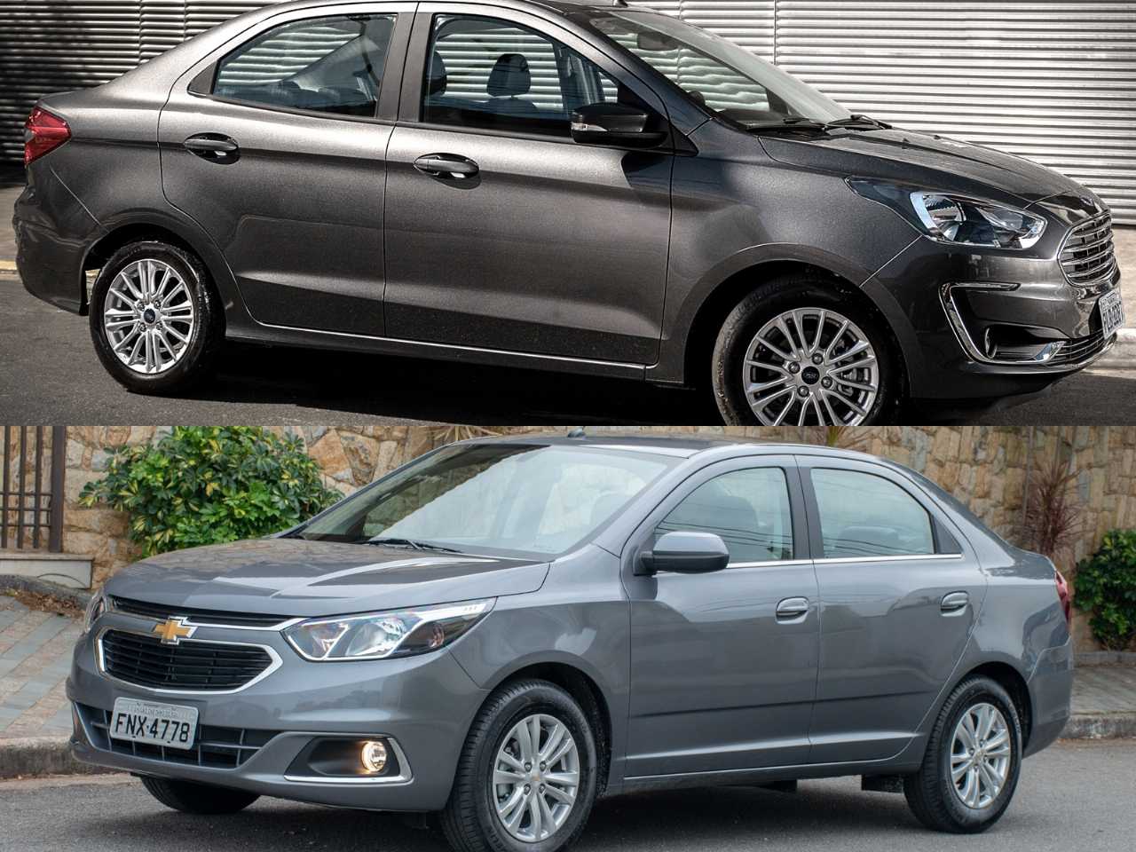 Um Ka Sedan SE Plus novo ou um Cobalt Elite 2017, ambos automáticos?