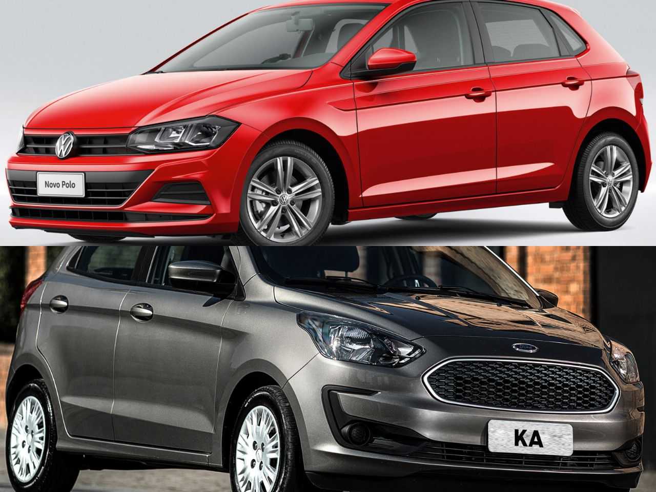 Um Polo 1.0 aspirado completo ou um Ford Ka SE?