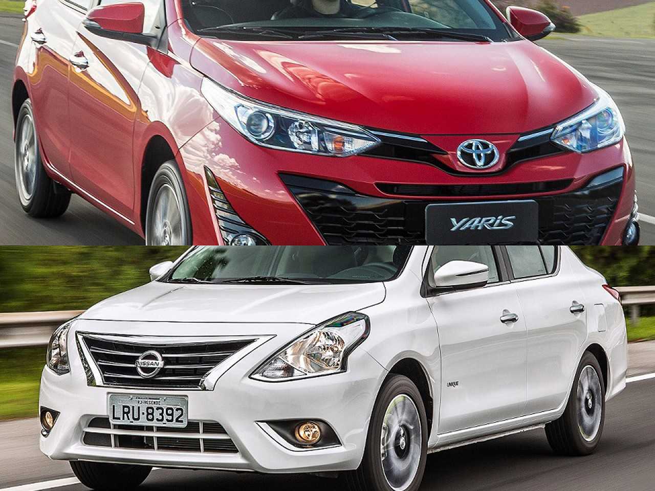 Um Versa Unique 2018 ou um Toyota Yaris automático?