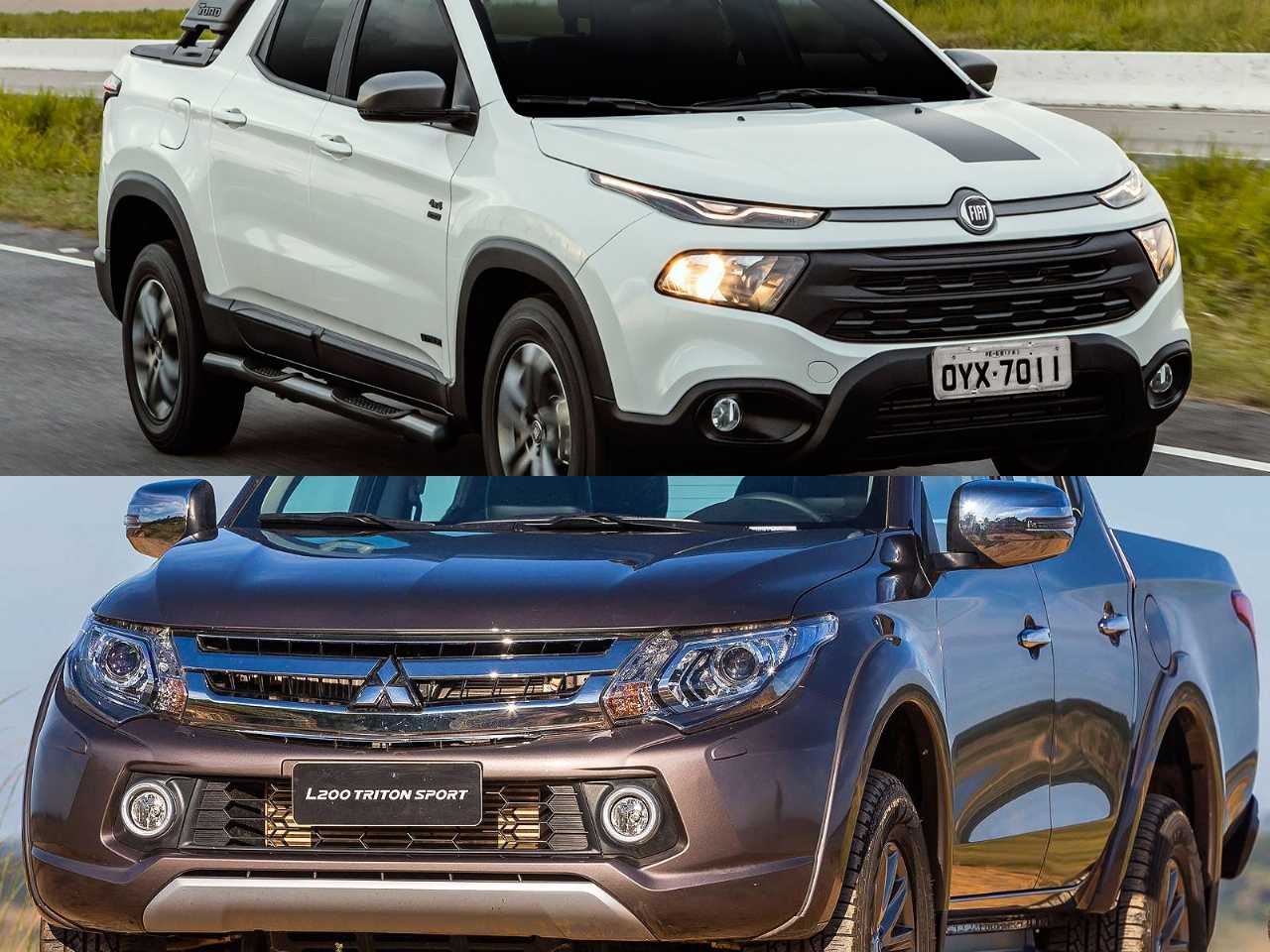 Uma Fiat Toro ou uma Mitsubishi L200 Triton Sport?