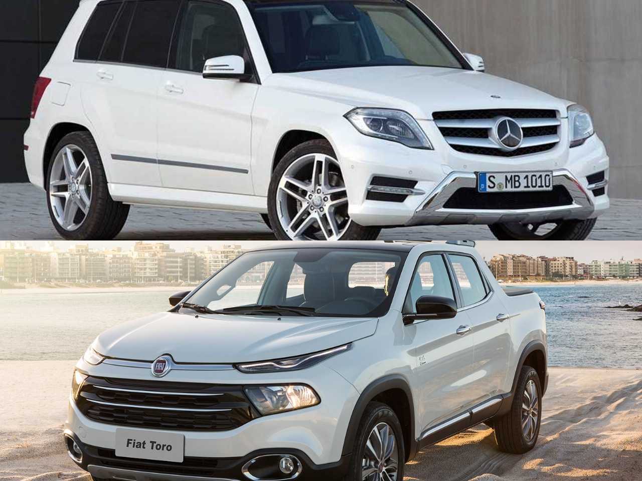 Uma Toro Volcano 2017 ou um Mercedes-Benz GLK 220 CDI 2015?