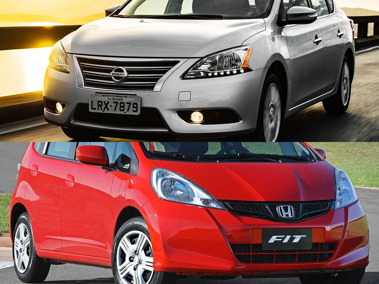 Usados na faixa de R$ 50 mil: Nissan Sentra ou Honda Fit?