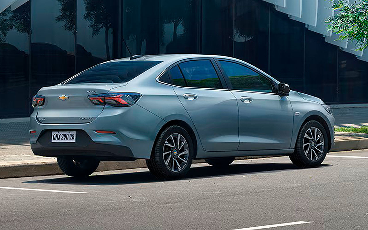 Chevrolet Onix Plus em imagem de divulgação
