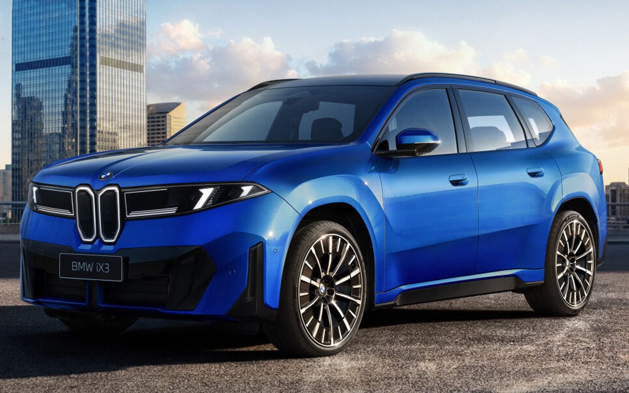 BMW iX3 de entre-eixos alongado apresentado na China