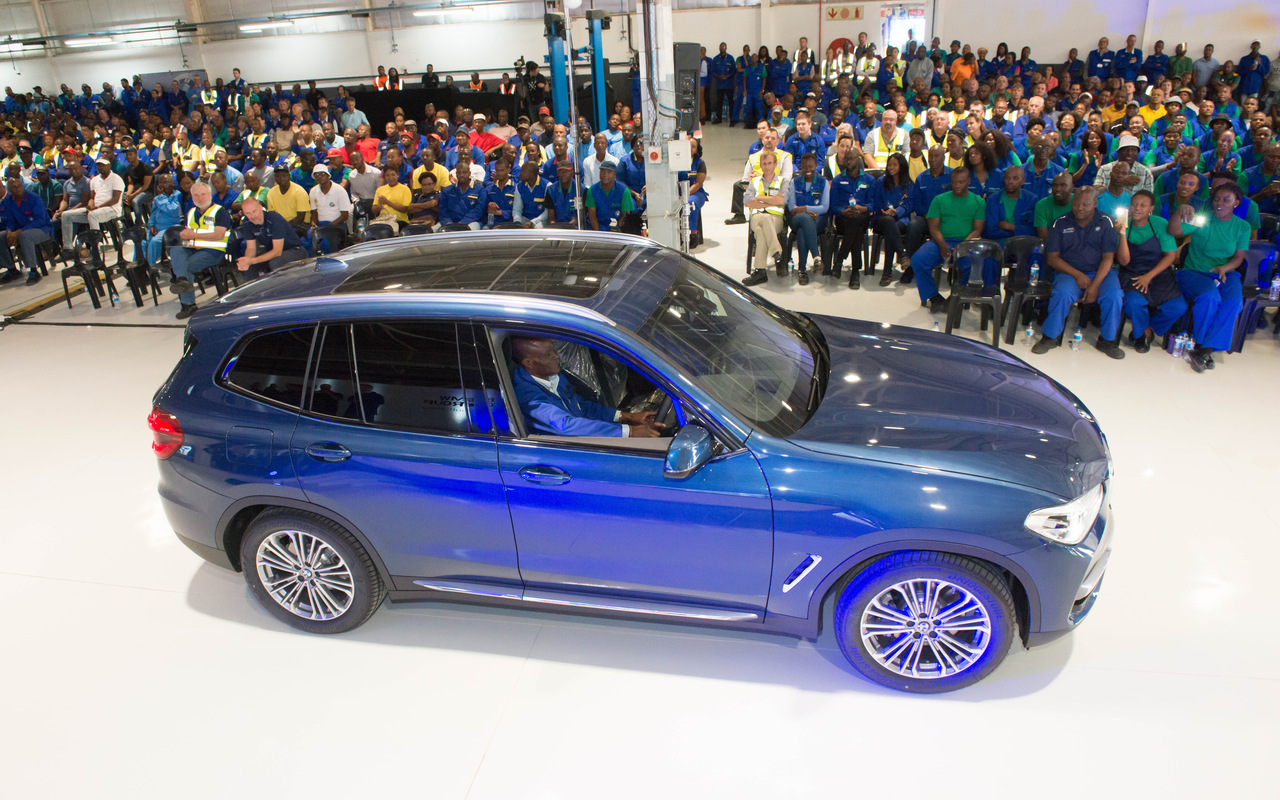 BMW X3 na fábrica de Rosslyn, na África do Sul