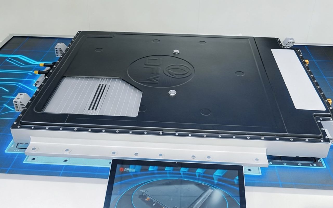 Módulo de bateria semissólida desenvolvido pela Dongfeng