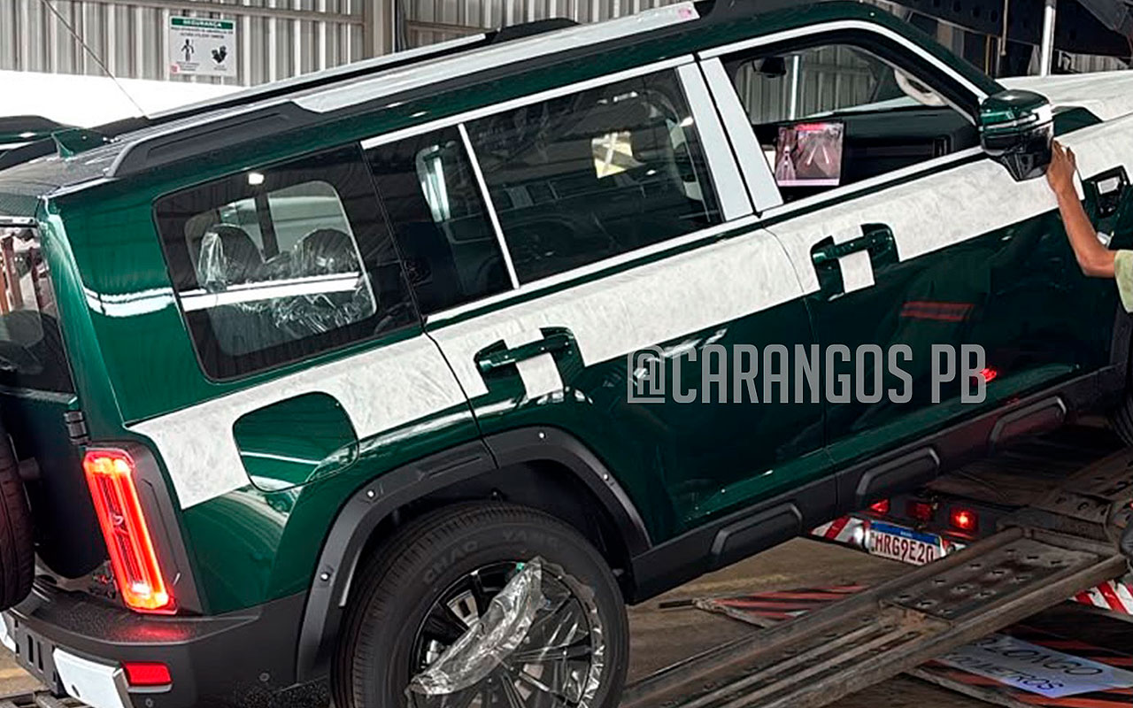 GWM Haval H7 visto no Brasil antes do lançamento