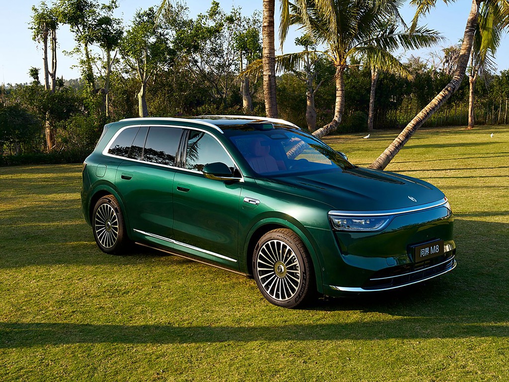 Aito M8 verde da configuração anterior, em foto ilustrativa