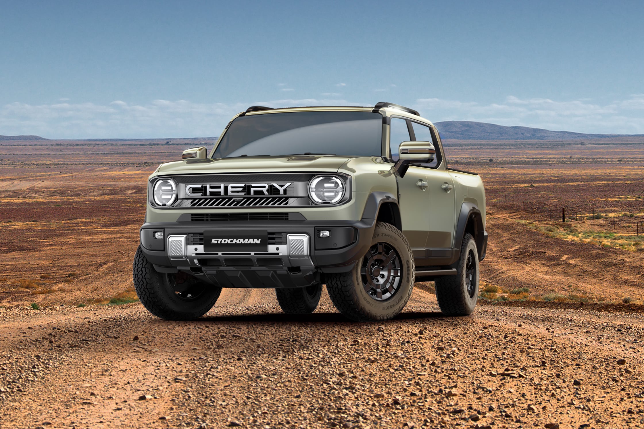 Picape Chery Stockman híbrida a diesel