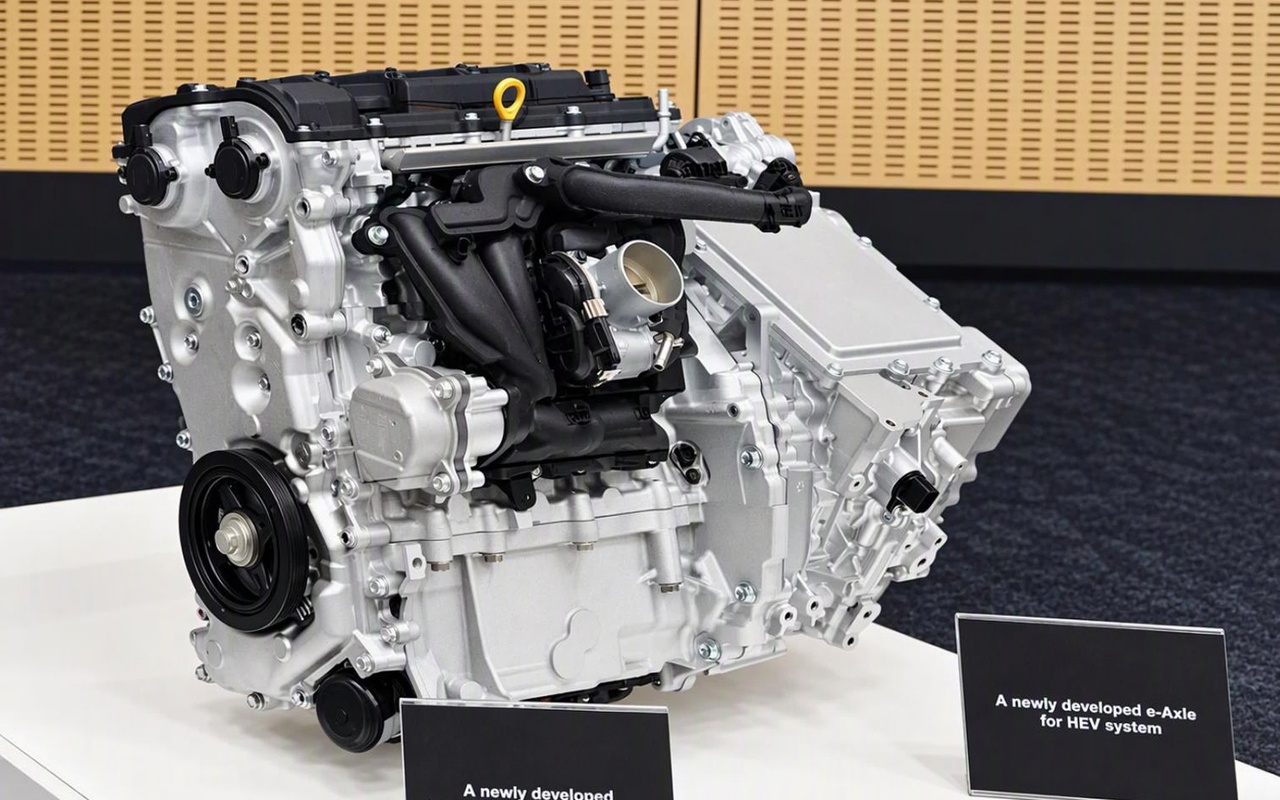 Novo conjunto híbrido Toyota com motor 1.5 de quatro cilindros